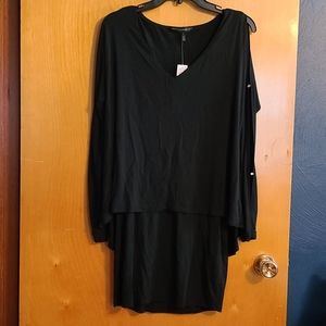 WHITE HOUSE BLACK MARKET SLIT SLEEVE TUNIC